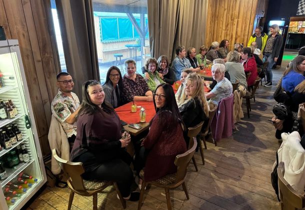 Betriebsfeier in der Barcarole Gruppenbild