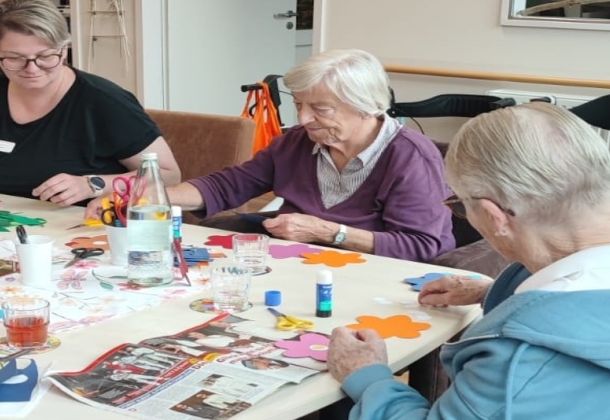 basteln in der Tagespflege 1