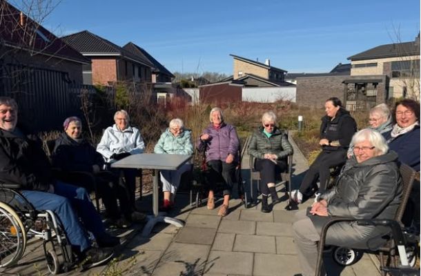 Gruppenbild Sonnenmomente in der Tagespflege 1