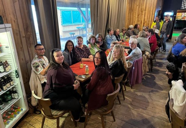 Betriebsfeier in der Barcarole Gruppenbild